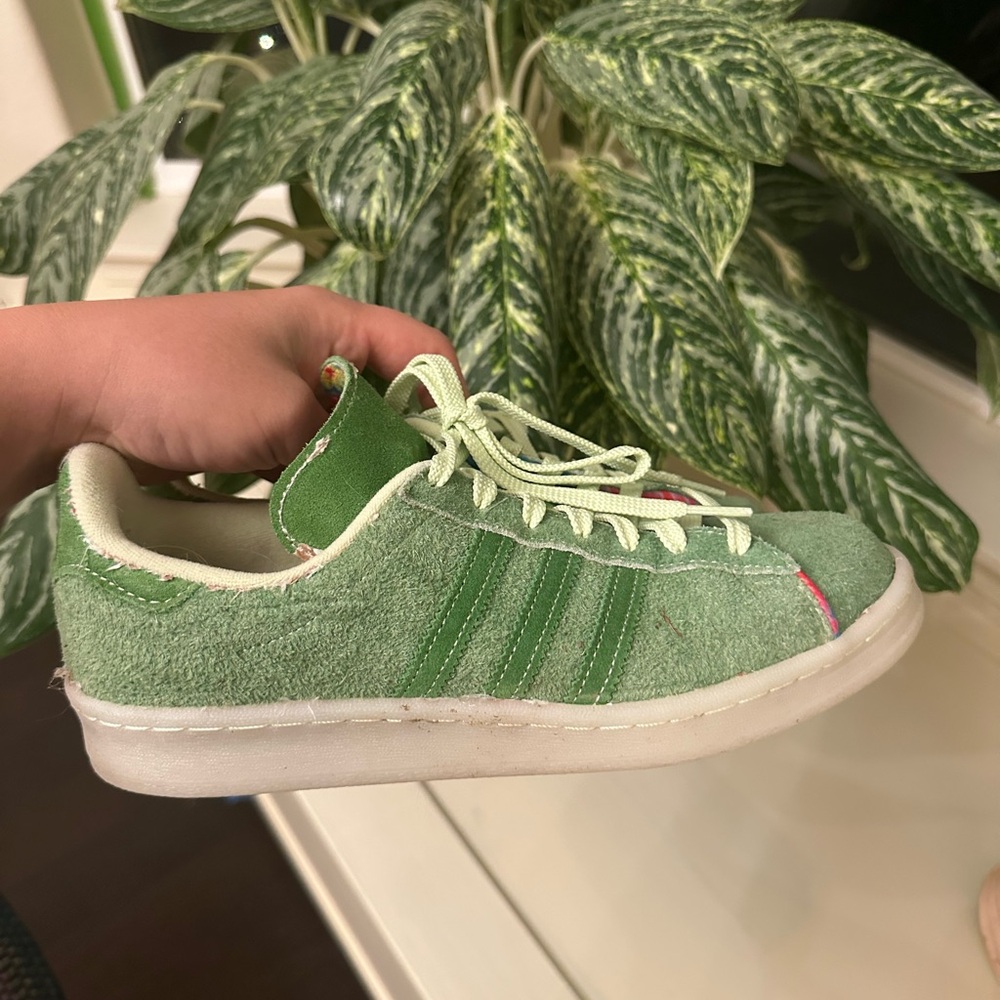 Adidas Green Sneakers men’s 8
